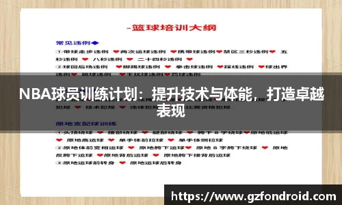 NBA球员训练计划：提升技术与体能，打造卓越表现